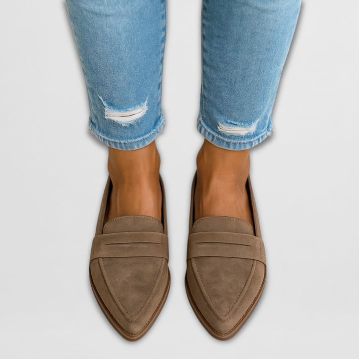 Maria - Premium Suede Loafers