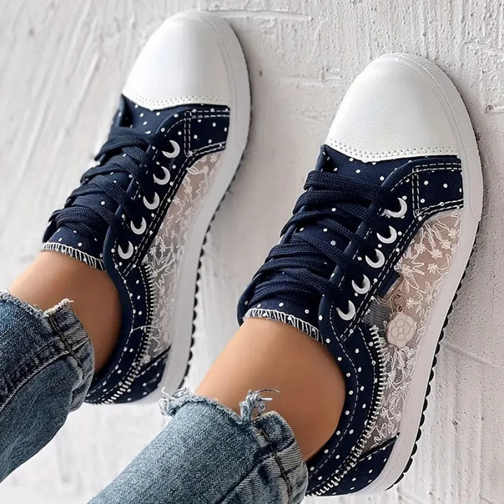 Zoé - Sculpted Sneakers