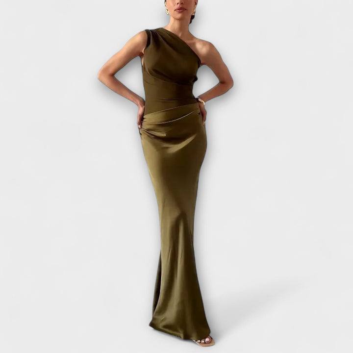 Adele - One-Shoulder Maxi Dress