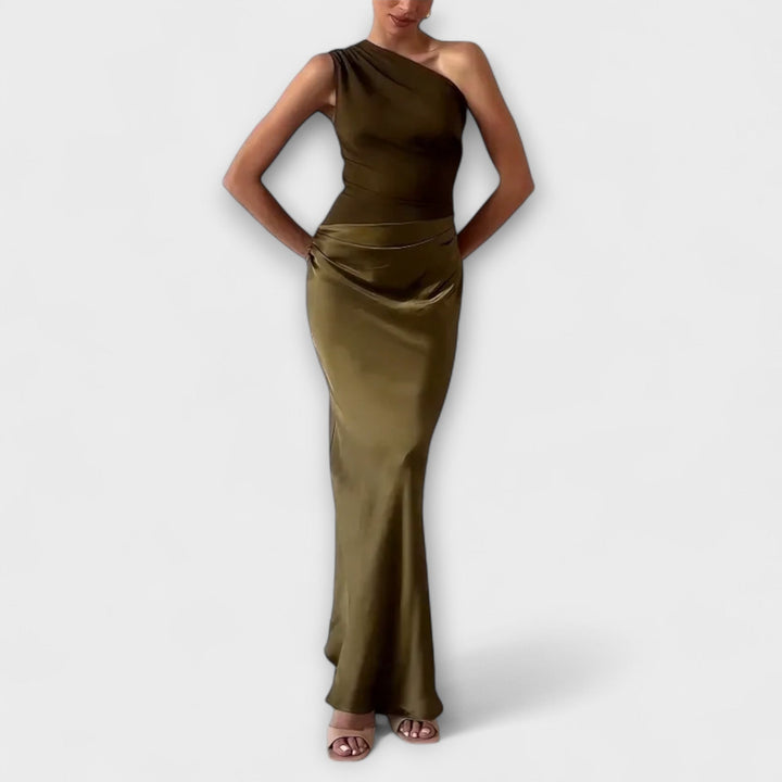 Adele - One-Shoulder Maxi Dress