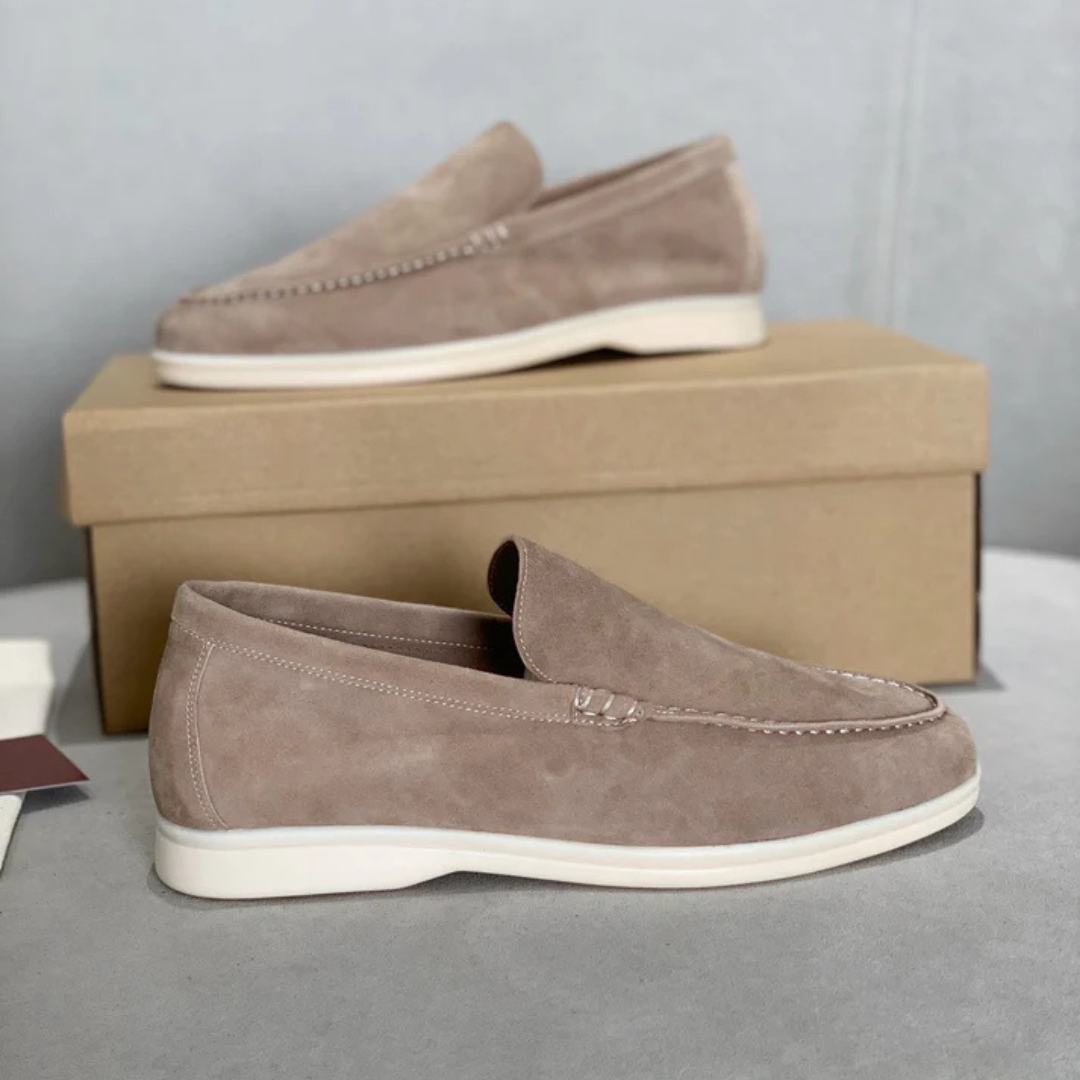 Frank - Chic Suede Loafers