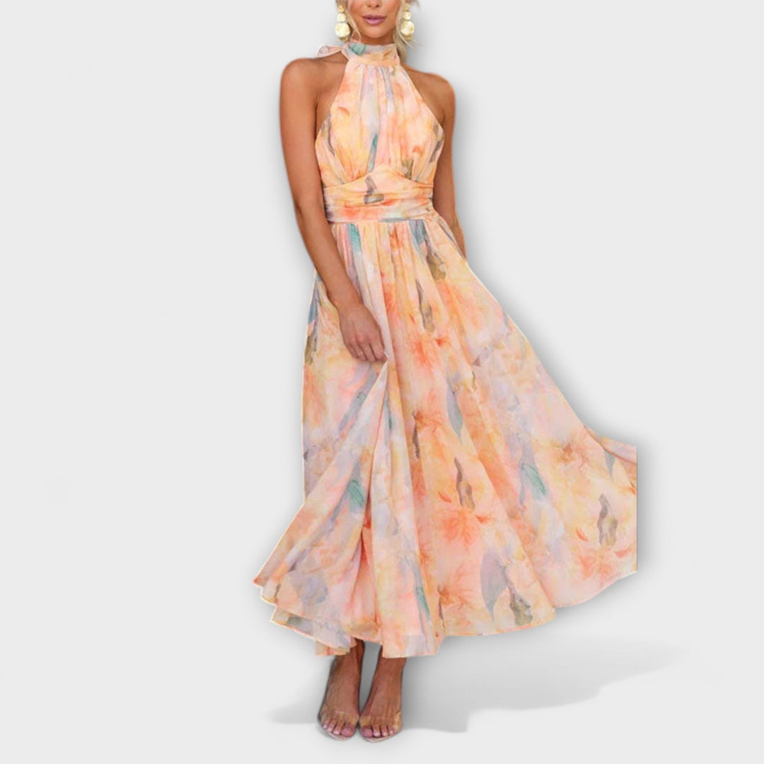 Diana - Halter Maxi Dress