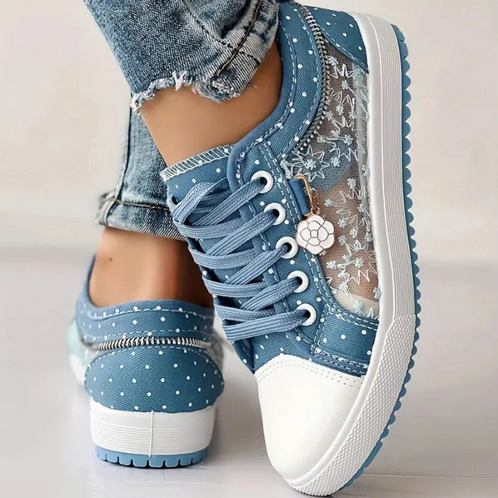 Zoé - Sculpted Sneakers
