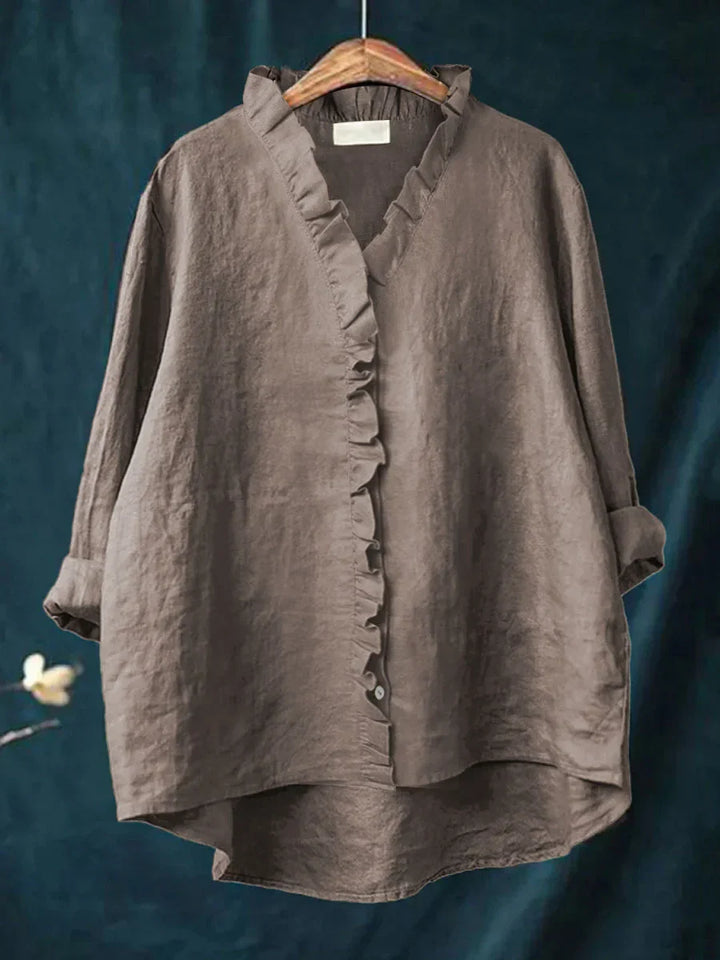 Linda - Ruffled Blouse