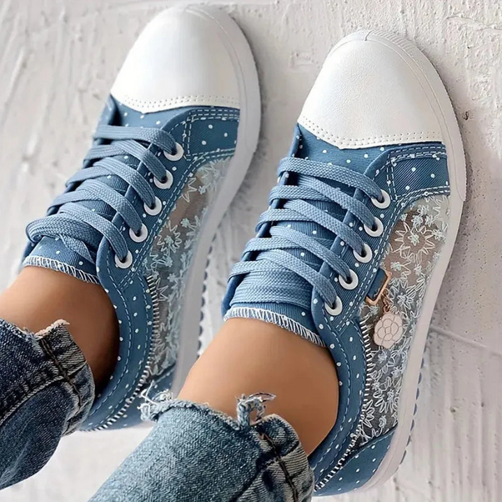 Zoé - Sculpted Sneakers