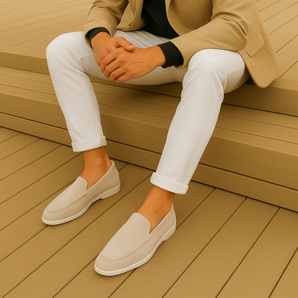 Frank - Chic Suede Loafers