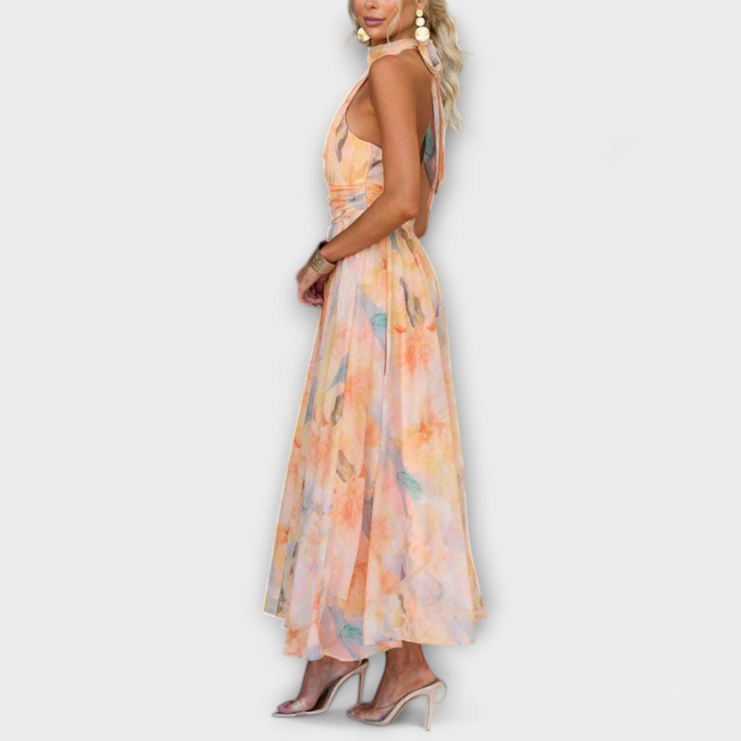 Diana - Halter Maxi Dress
