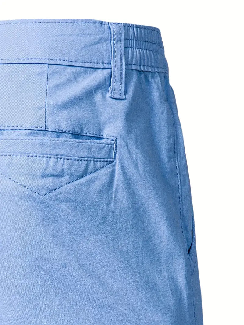 Gavin - Elegant Cotton Shorts