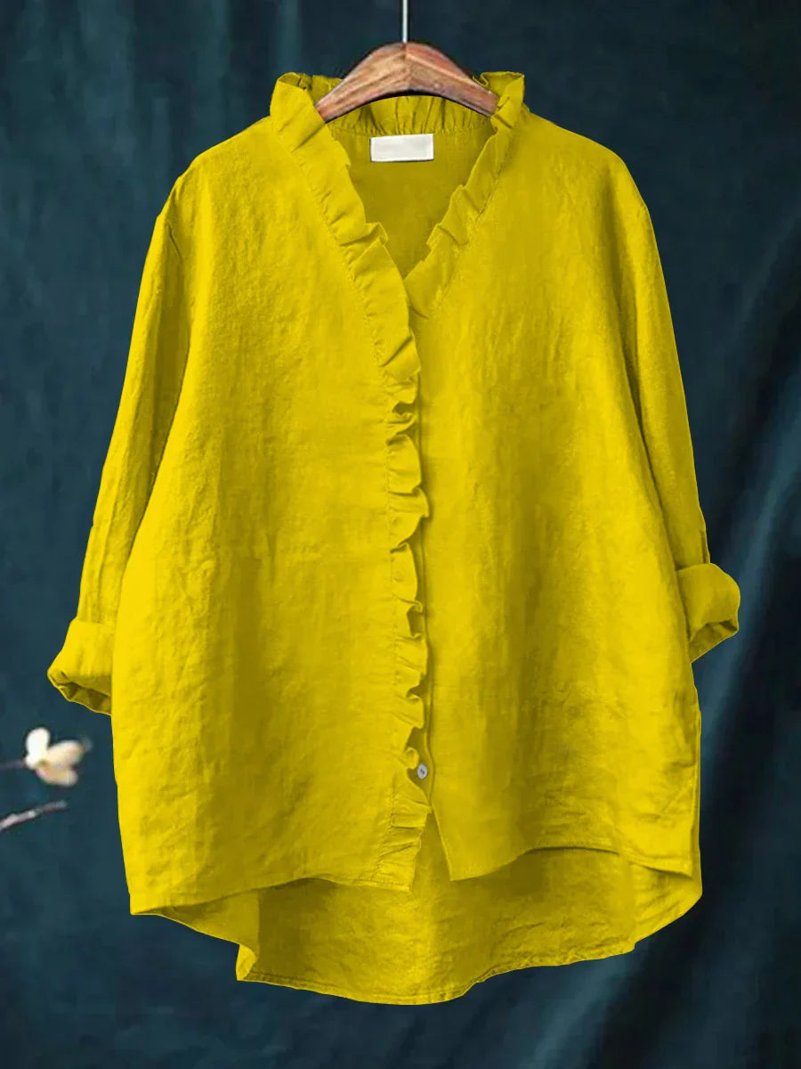 Linda - Ruffled Blouse
