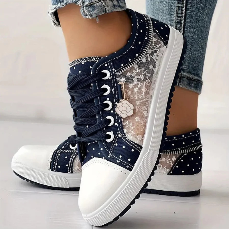 Zoé - Sculpted Sneakers