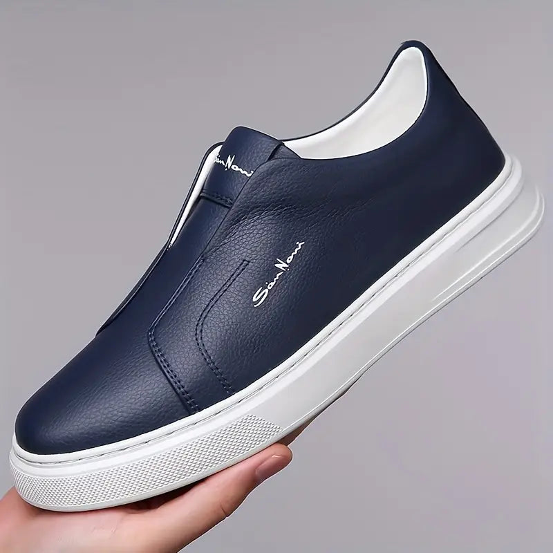 Justin - Leather Slip-On Sneakers