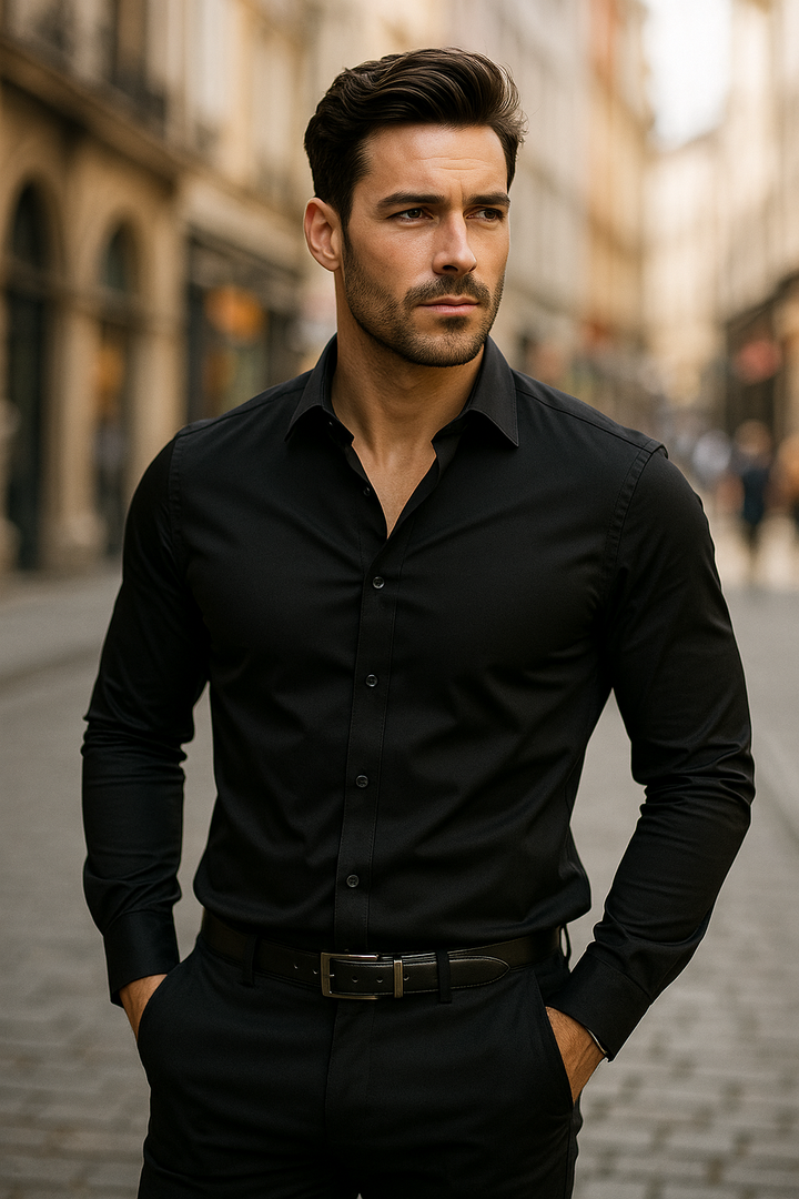 William - Sharp stretchable slim fit shirt