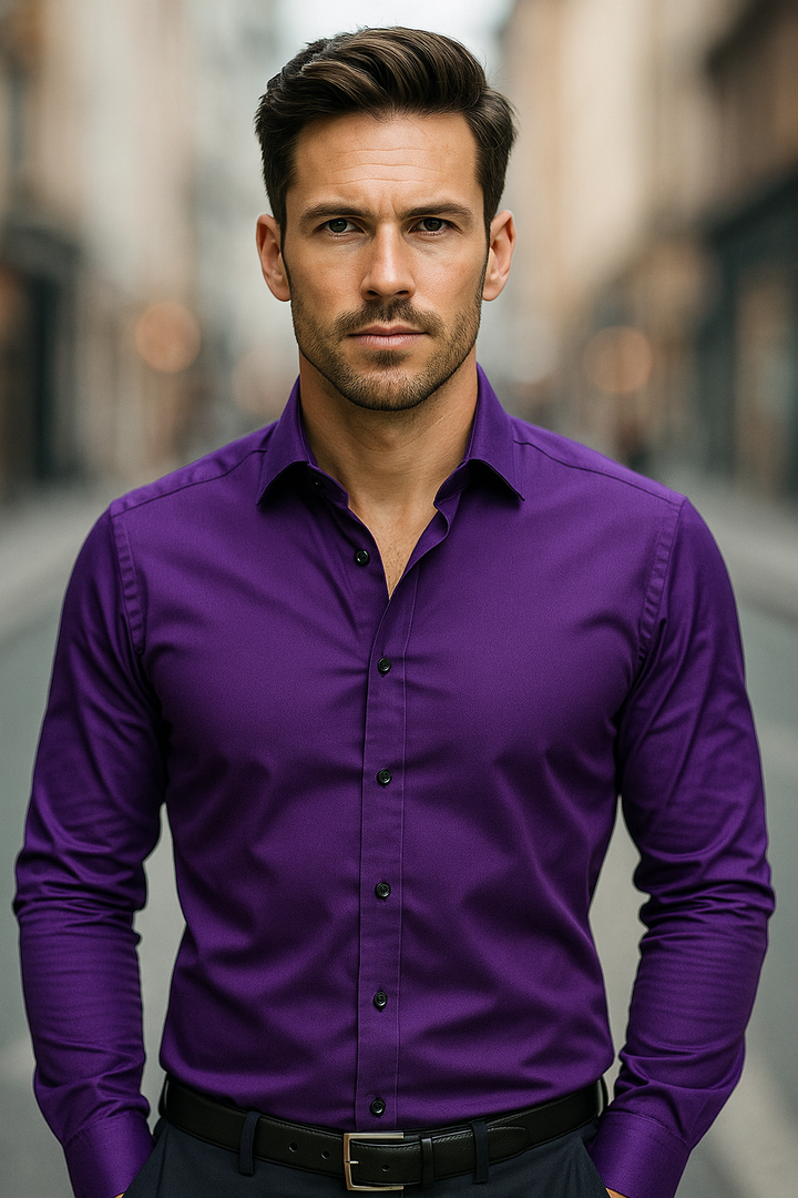 William - Sharp stretchable slim fit shirt
