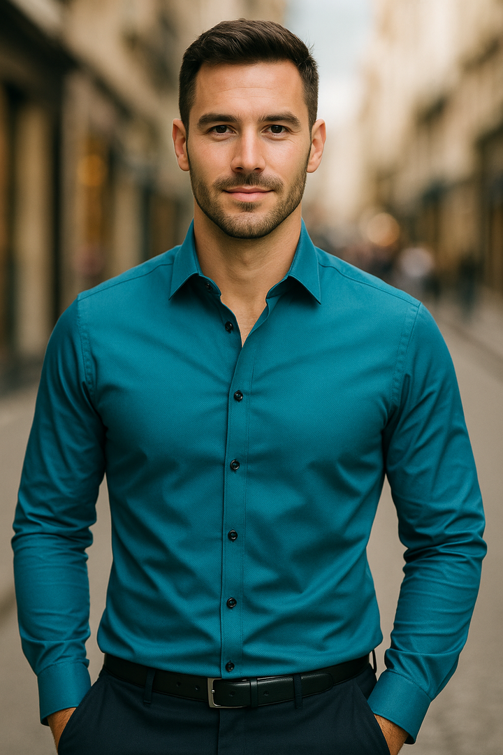 William - Sharp stretchable slim fit shirt