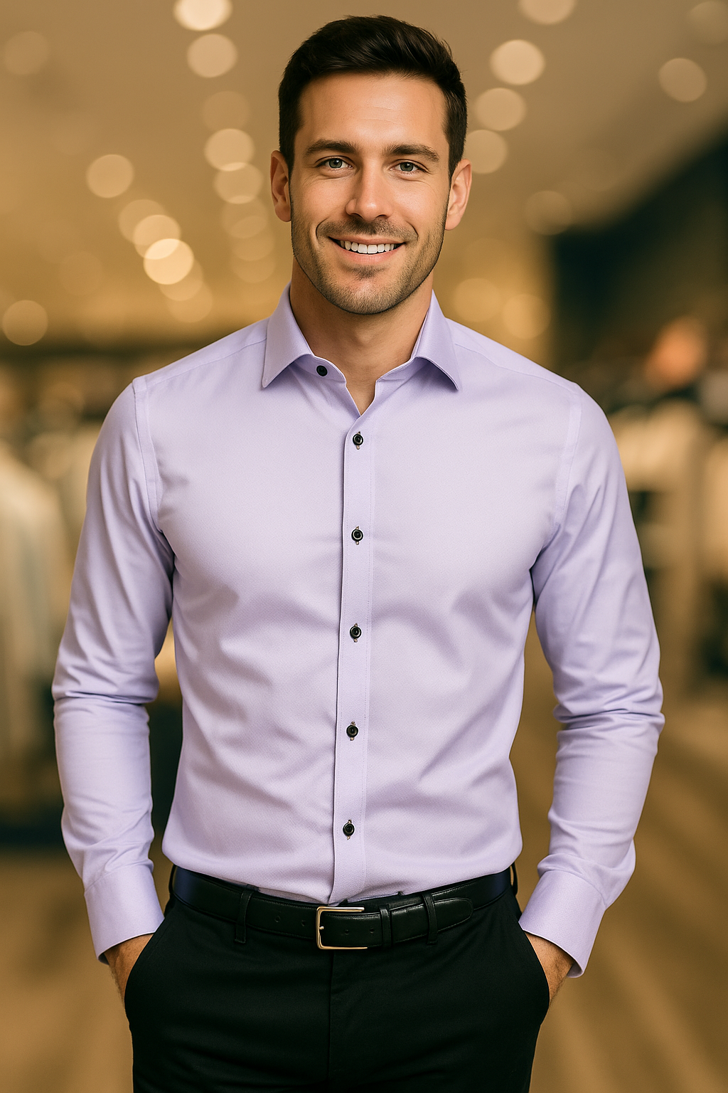 William - Sharp stretchable slim fit shirt