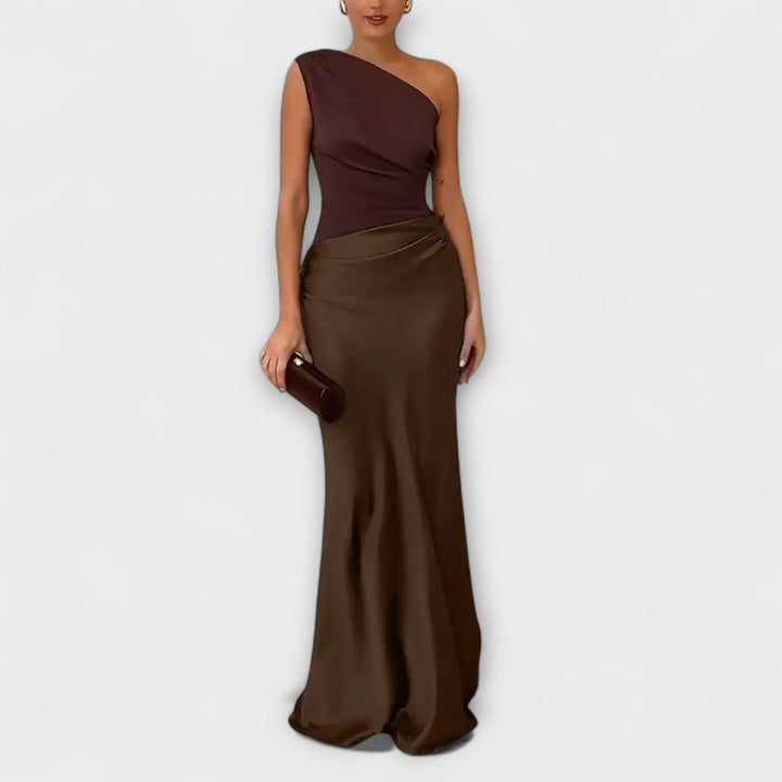 Adele - One-Shoulder Maxi Dress