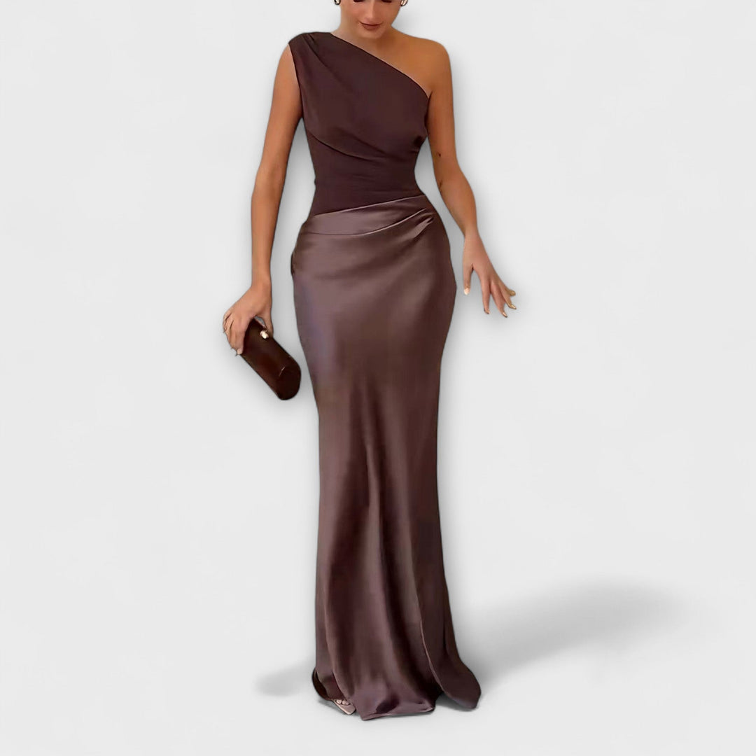 Adele - One-Shoulder Maxi Dress