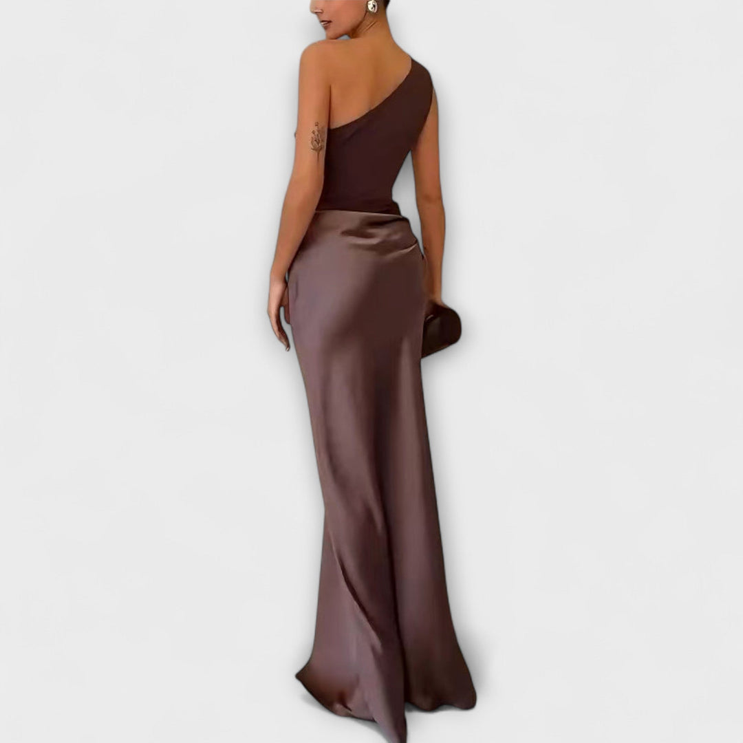 Adele - One-Shoulder Maxi Dress