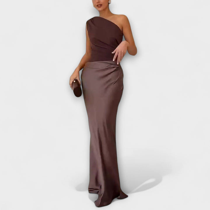 Adele - One-Shoulder Maxi Dress