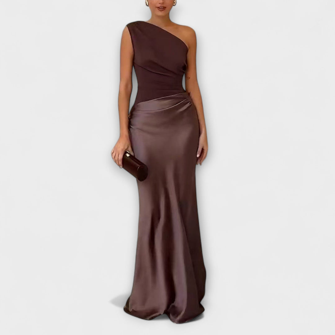Adele - One-Shoulder Maxi Dress