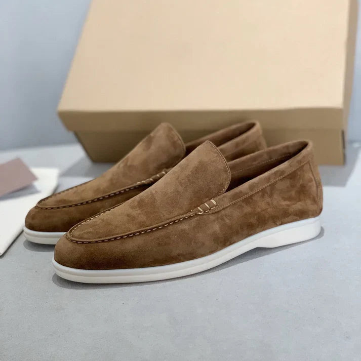 Frank - Chic Suede Loafers