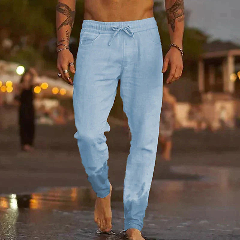 Ray - Breathable Linen Beach Pants