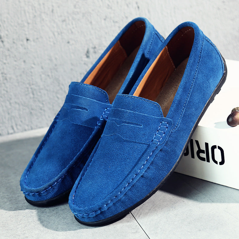 Zachary - Retro Suede Men's Loafers