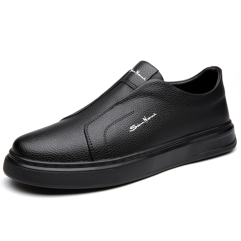 Justin - Leather Slip-On Sneakers