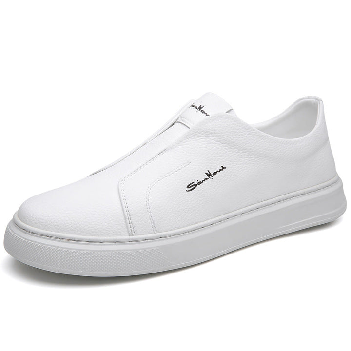Justin - Leather Slip-On Sneakers