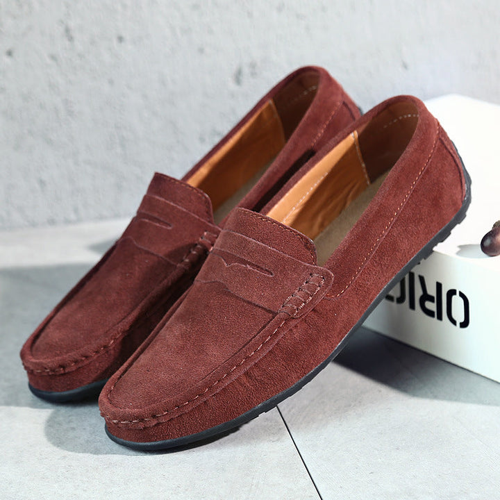 Zachary - Retro Suede Men's Loafers