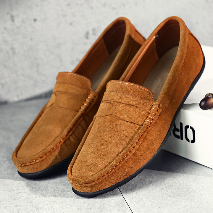 Zachary - Retro Suede Men's Loafers