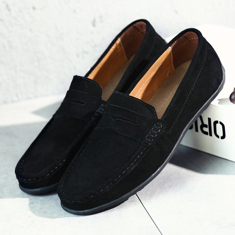 Zachary - Retro Suede Men's Loafers