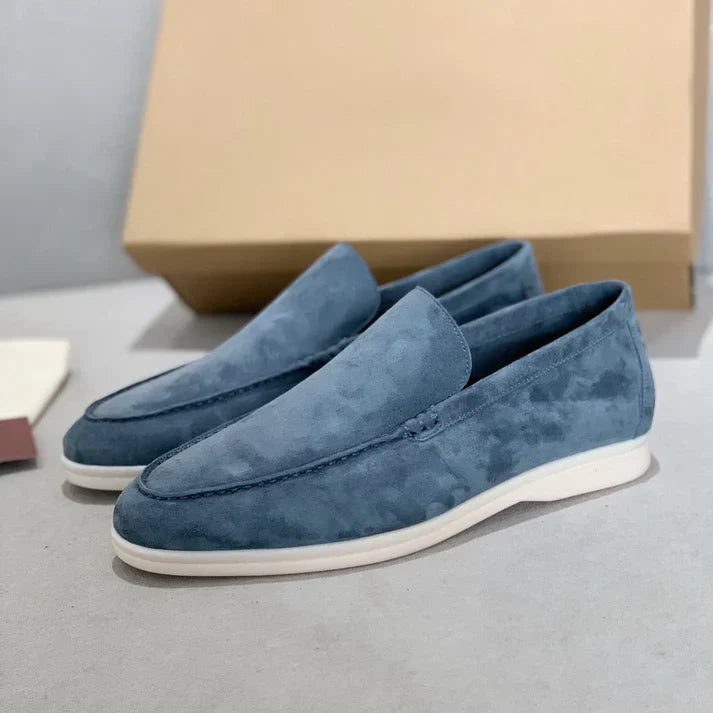 Frank - Chic Suede Loafers
