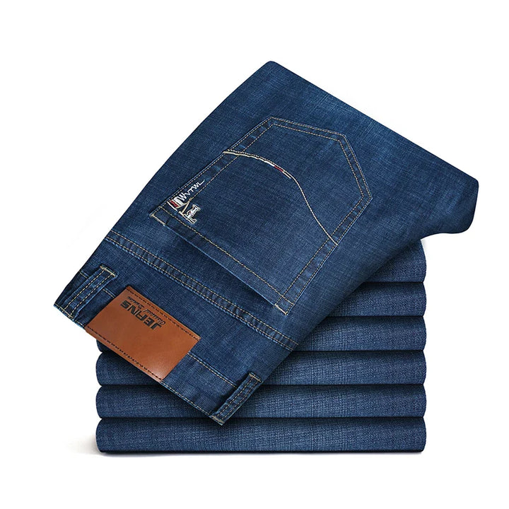 Brian - Casual Straight Denim Jeans