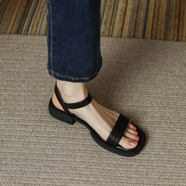 June - Leather Sandals