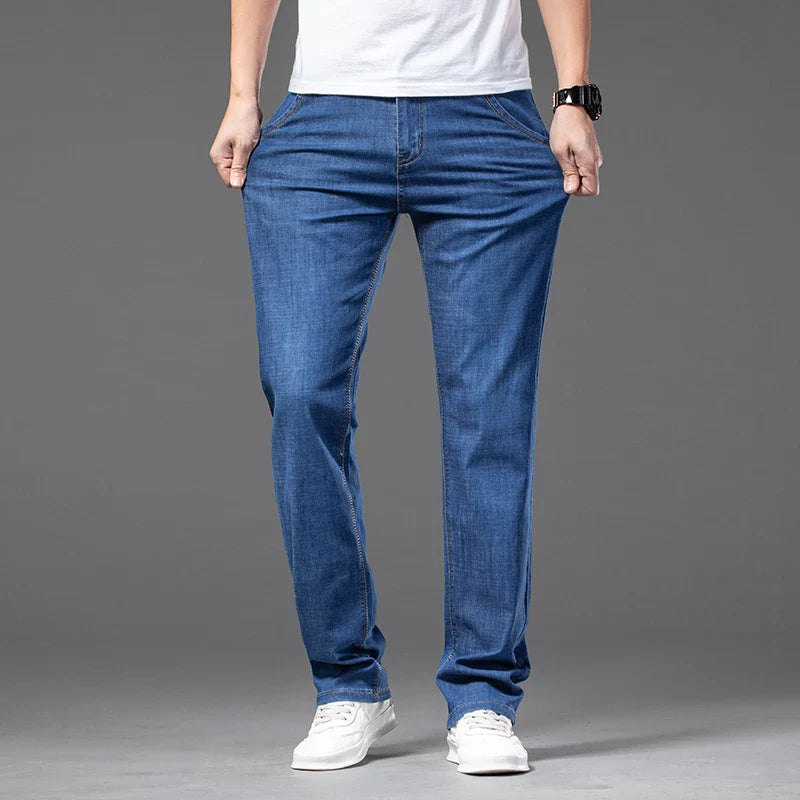 Brian - Casual Straight Denim Jeans