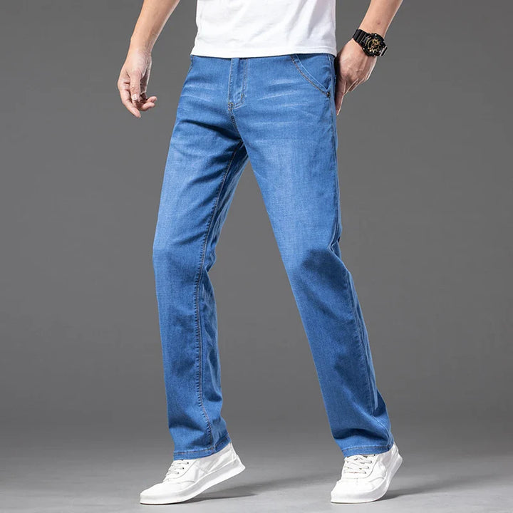 Brian - Casual Straight Denim Jeans