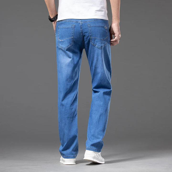 Brian - Casual Straight Denim Jeans