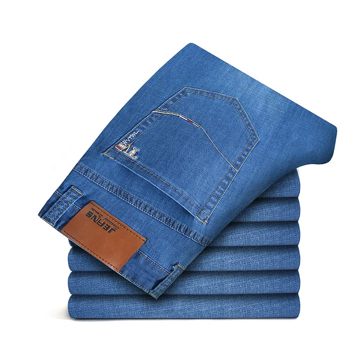 Brian - Casual Straight Denim Jeans