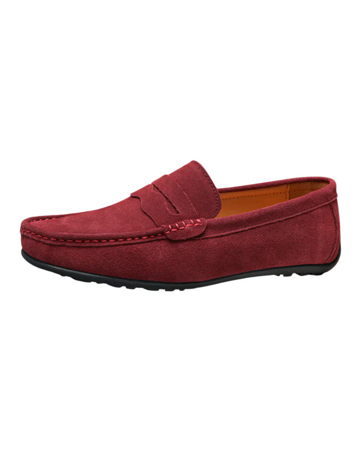 Zachary - Retro Suede Men's Loafers