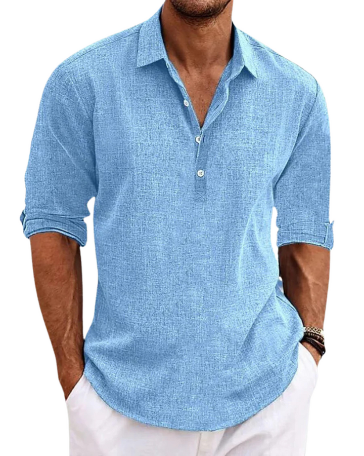 Russel - Classic Half-Placket Shirt