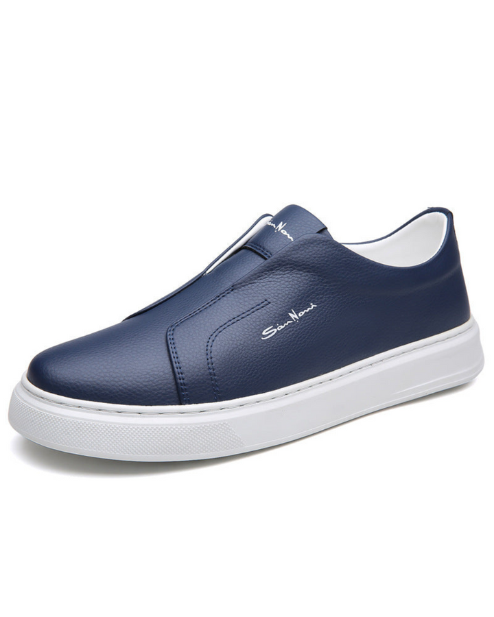 Justin - Leather Slip-On Sneakers