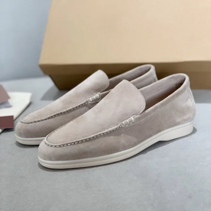 Frank - Chic Suede Loafers