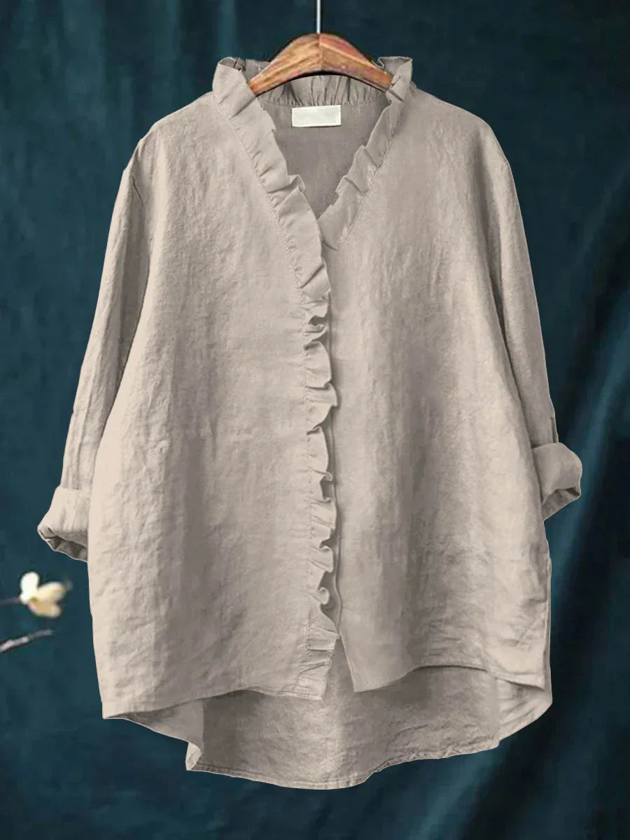 Linda - Ruffled Blouse