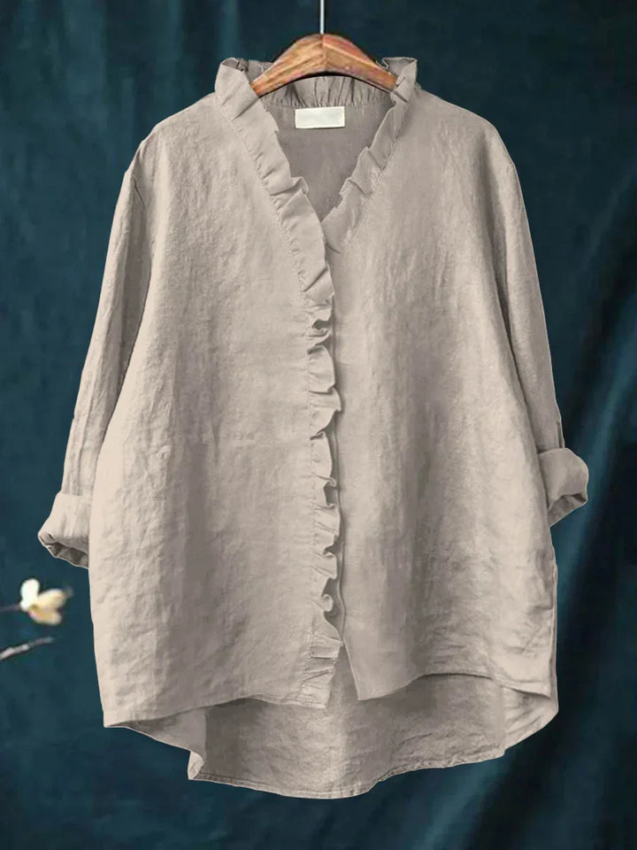 Linda - Ruffled Blouse