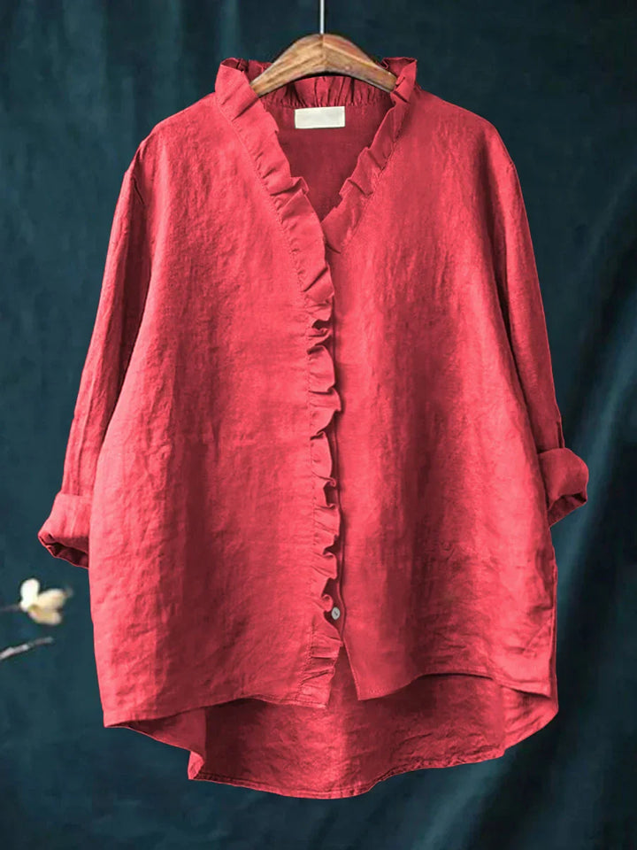Linda - Ruffled Blouse
