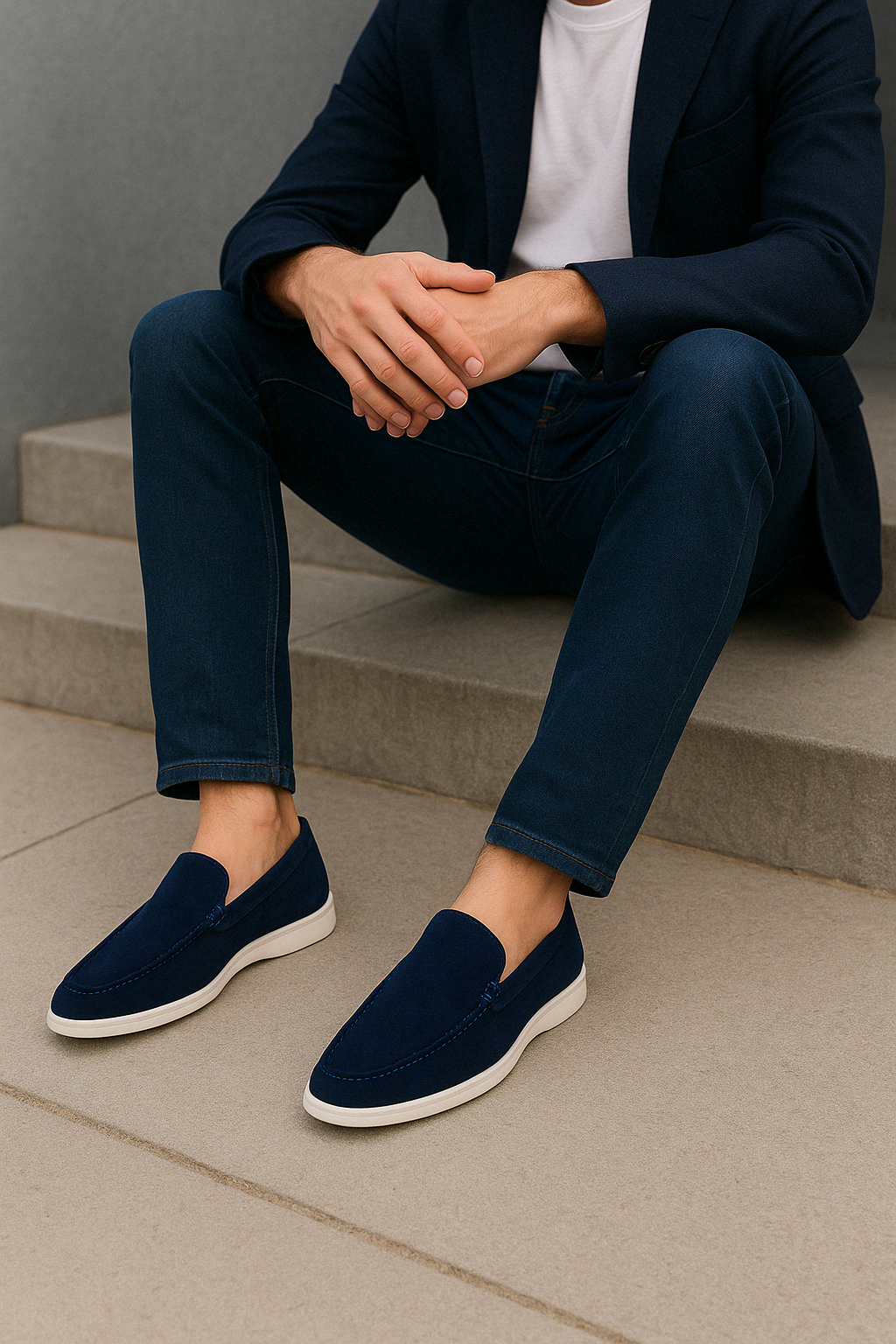 Frank - Chic Suede Loafers