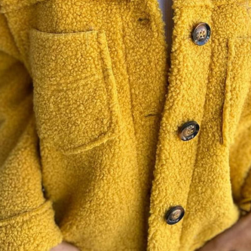Amber - Warm teddy jacket