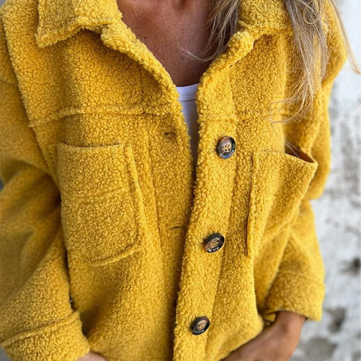 Amber - Warm teddy jacket