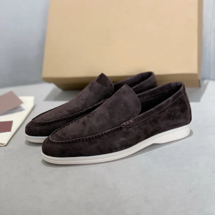 Frank - Chic Suede Loafers